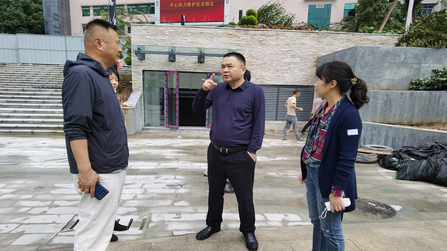 集團(tuán)黨委書記、董事長肖林帶隊(duì)督查三醫(yī)院地下停車場項(xiàng)目